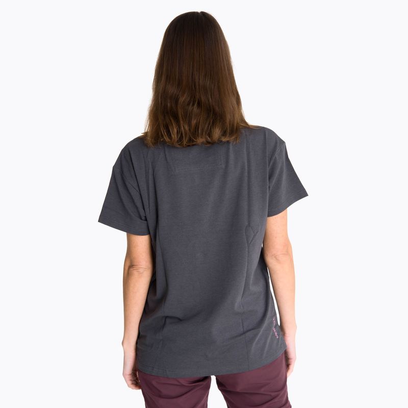 Polera Manga Corta Mujer Kirikiri Gris Oscuro Merrell