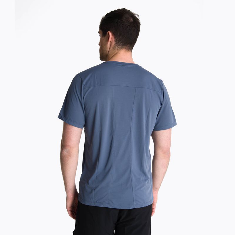Polera Manga Corta Hombre Birdsville Gris Oscuro Merrell