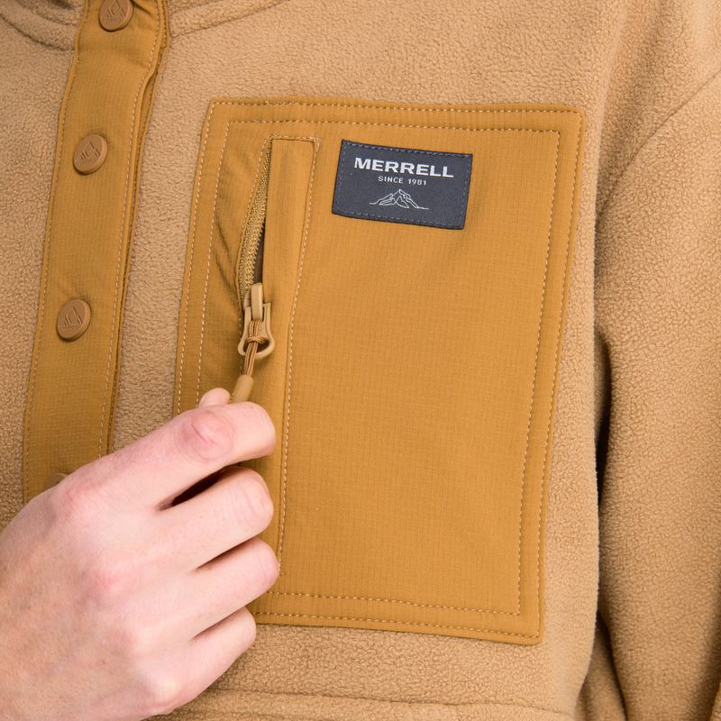 Polar Mujer Microfleece K¿ura Beige Oscuro Merrell