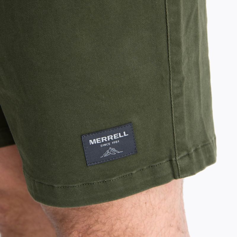 Short Hombre Camp Verde Oscuro Merrell