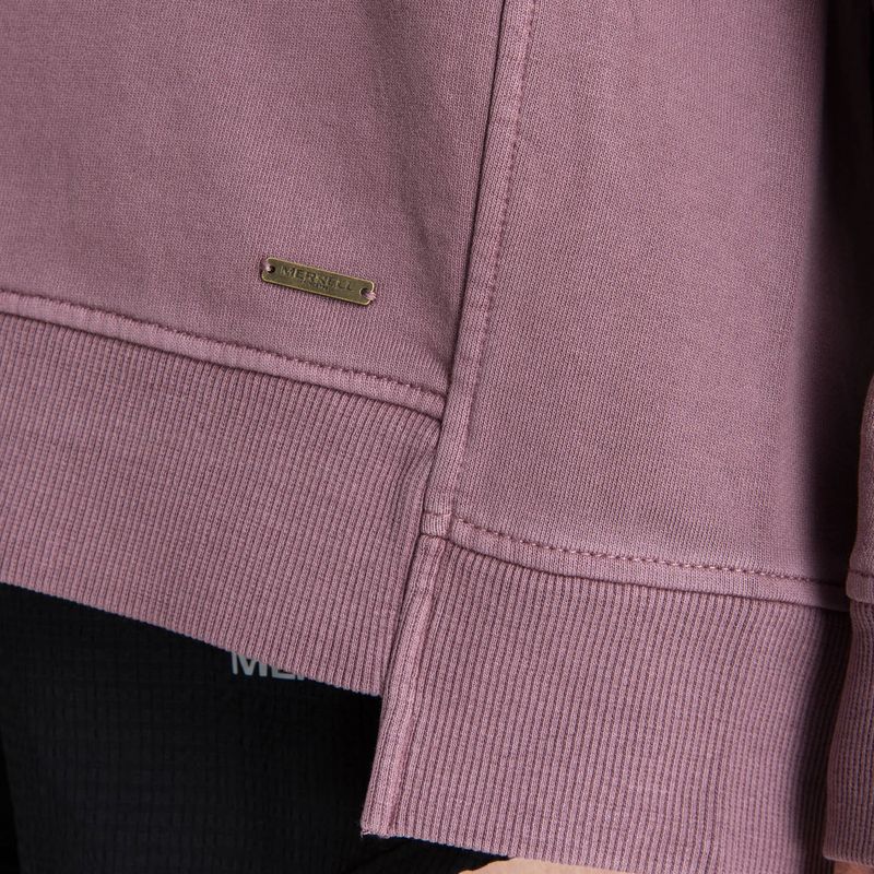 Poleron Mujer Arewhana Morado Oscuro Merrell