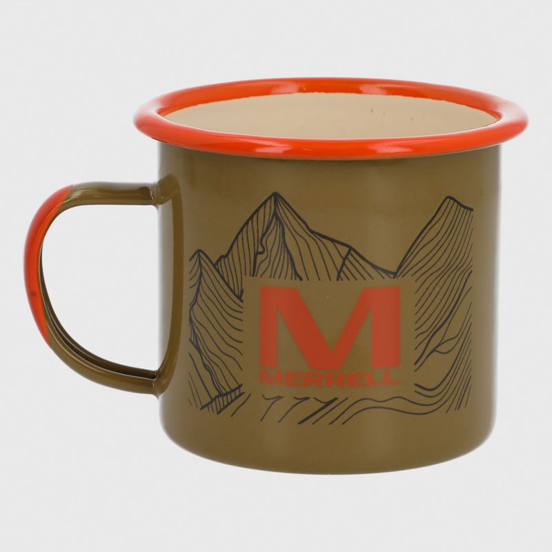Tazon Unisex Chiricoca Enamel Mug Beige Oscuro Merrell