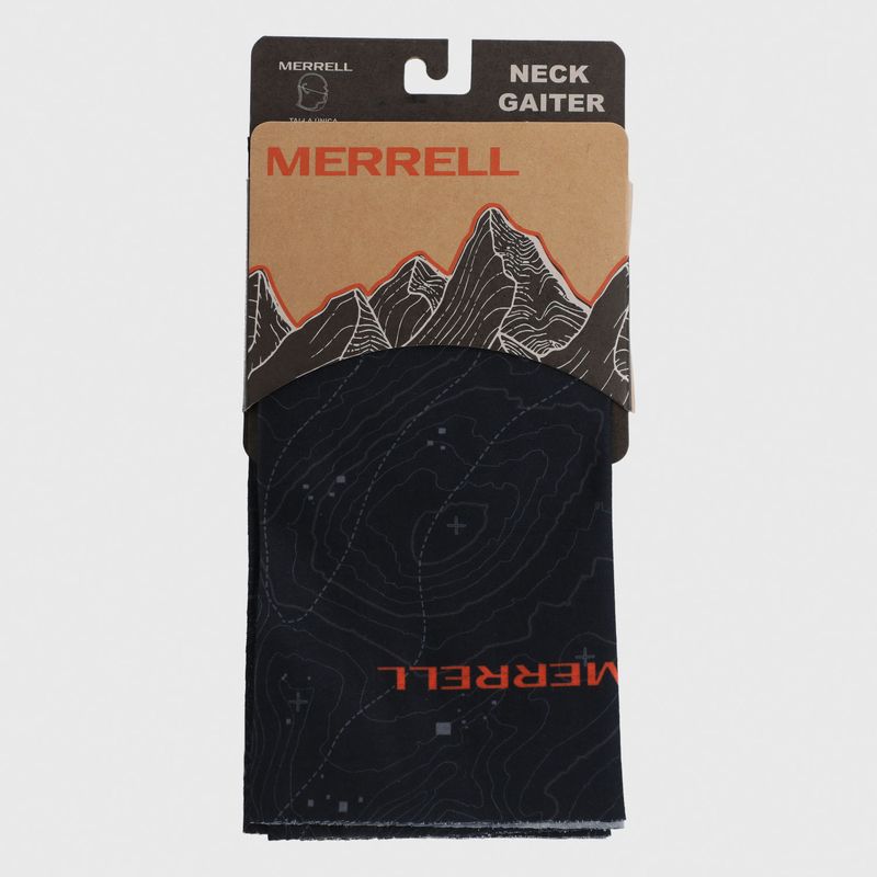 Cuello Unisex Nuco Full Print Negro Merrell