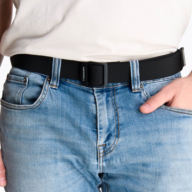 Cinturon Unisex Tronador Negro Merrell