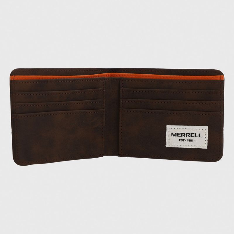 Billetera Unisex Boston Recycled Leather Cacao Merrell