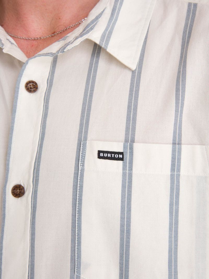 Camisa m/c Hombre Classic lines Multicolor Burton