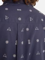 Camisa m/c Hombre Valley Azul Burton