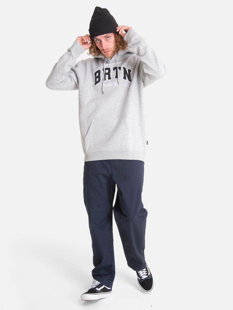Polerón Hombre College Hoodie Gris Burton