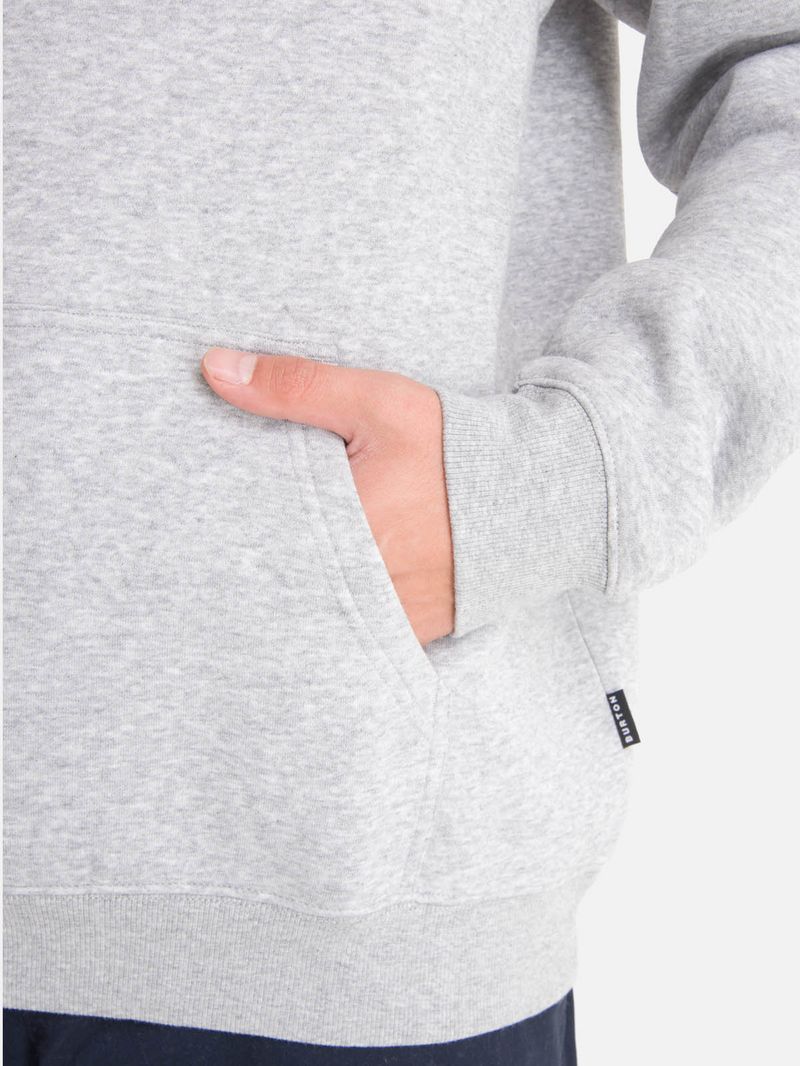 Polerón Hombre College Hoodie Gris Burton