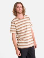 Polera m/c Hombre Stripe Café Burton