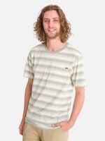 Polera m/c Hombre Stripe Gris Burton