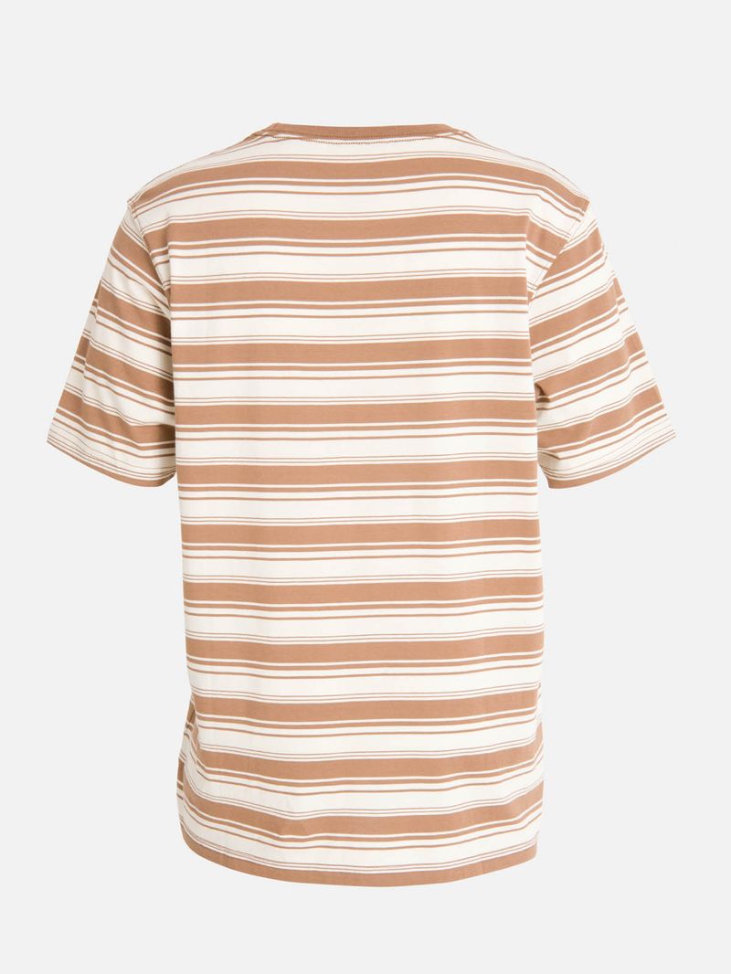 Polera m/c Hombre Stripe Café Burton