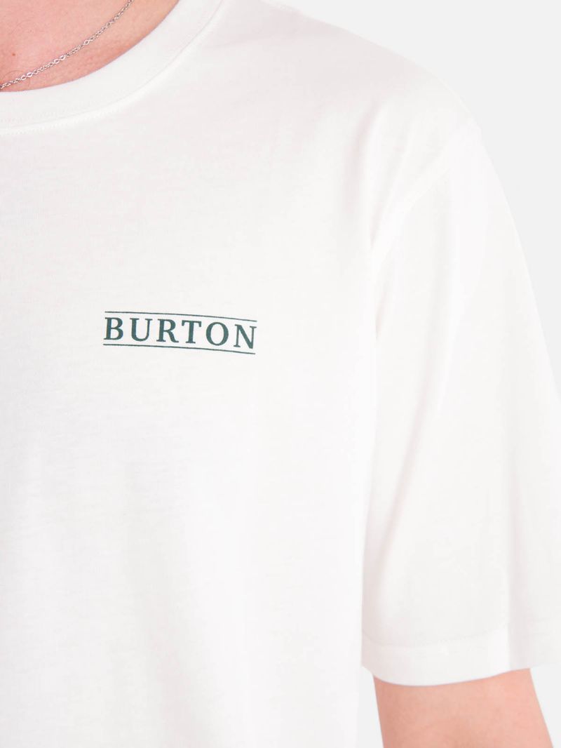 Polera m/c Hombre Vermont Blanco Burton