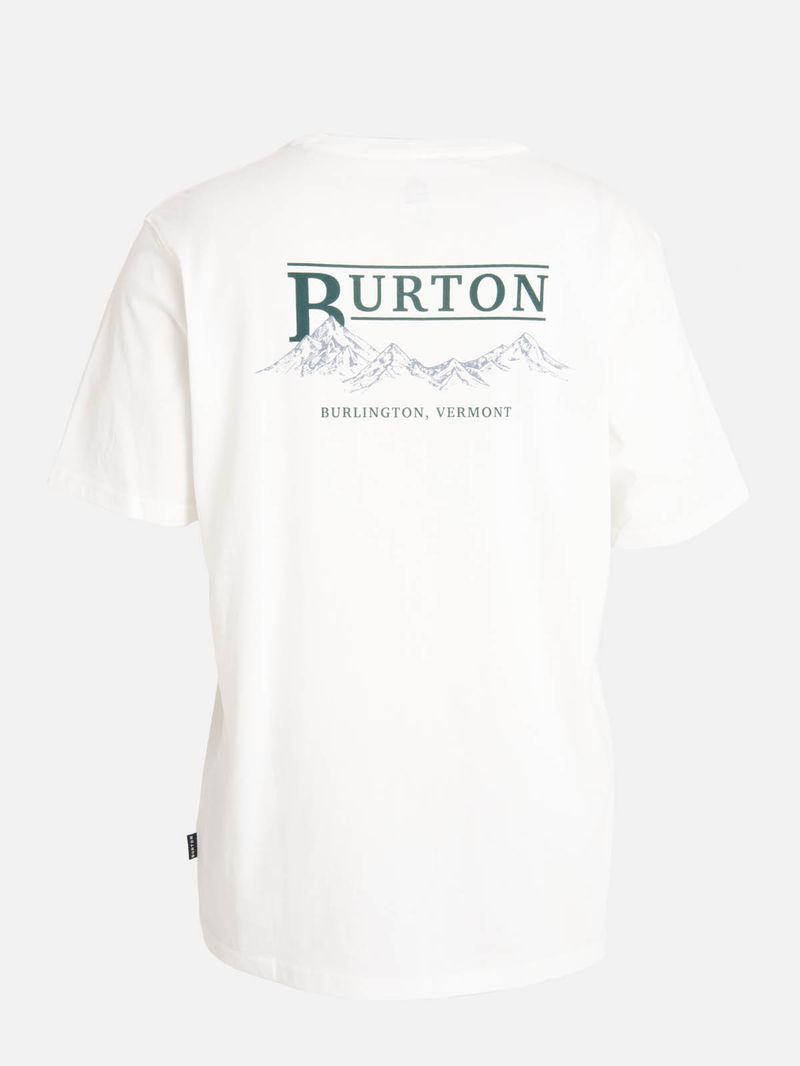 Polera m/c Hombre Vermont Blanco Burton