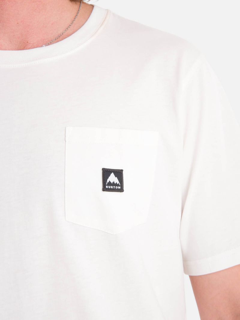 Polera m/c Hombre Colfax tee Blanco Burton