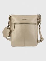 Cartera Mujer Devira Cross Metalizado Azaleia