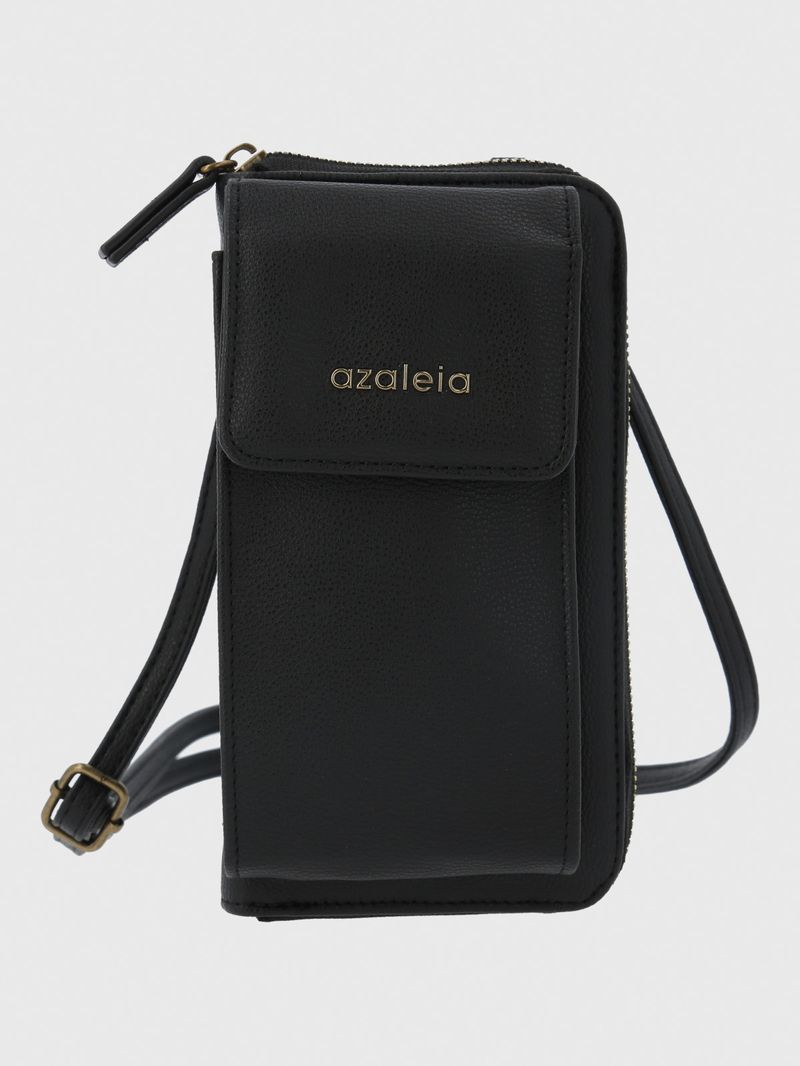Cartera Mujer Hila Crossbody Negro Azaleia