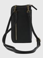 Cartera Mujer Hila Crossbody Negro Azaleia