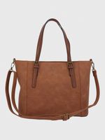 Cartera Mujer Milan Tote Café Azaleia