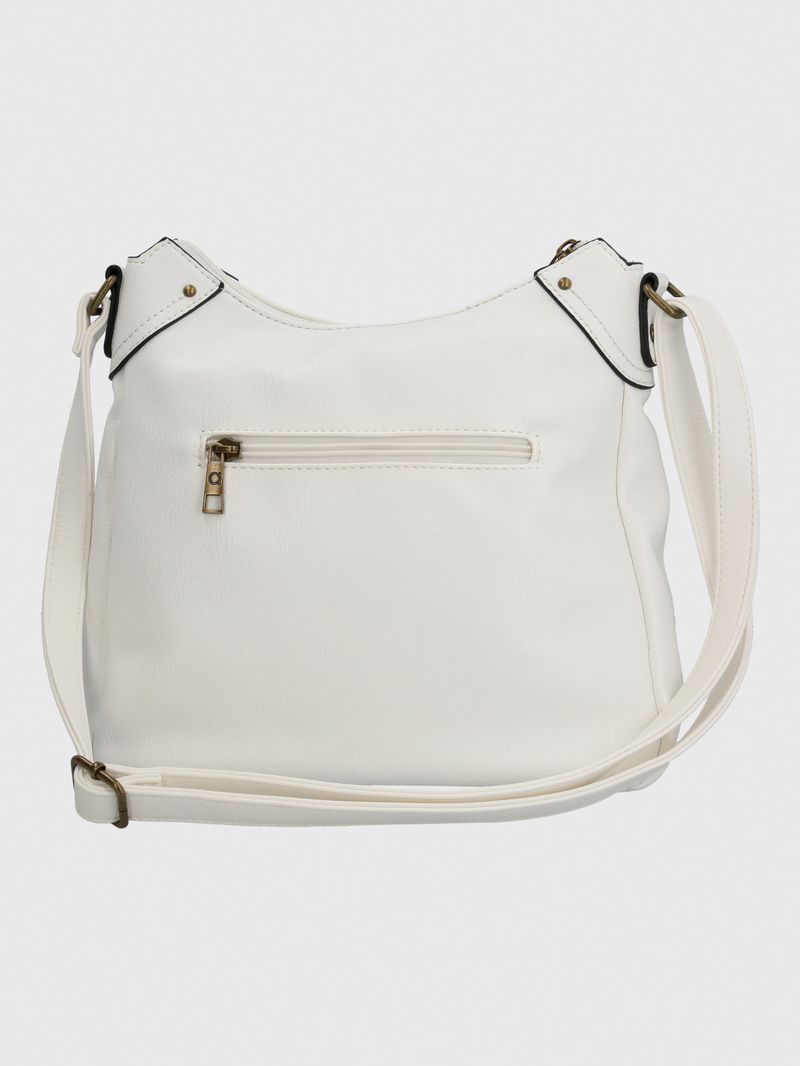 Cartera Mujer Martita Cross Blanco Azaleia