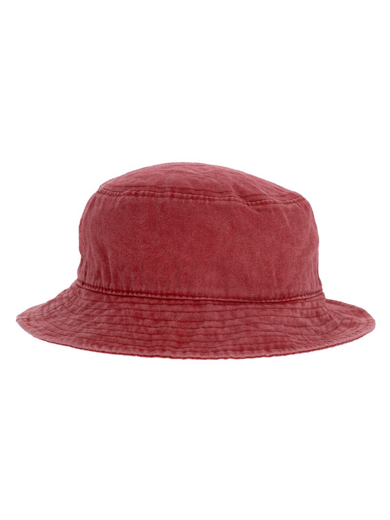 Gorro Algodón Mujer Bucket Rojo Azaleia