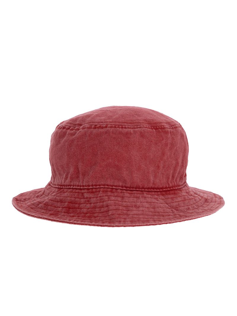 Gorro Algodón Mujer Bucket Rojo Azaleia