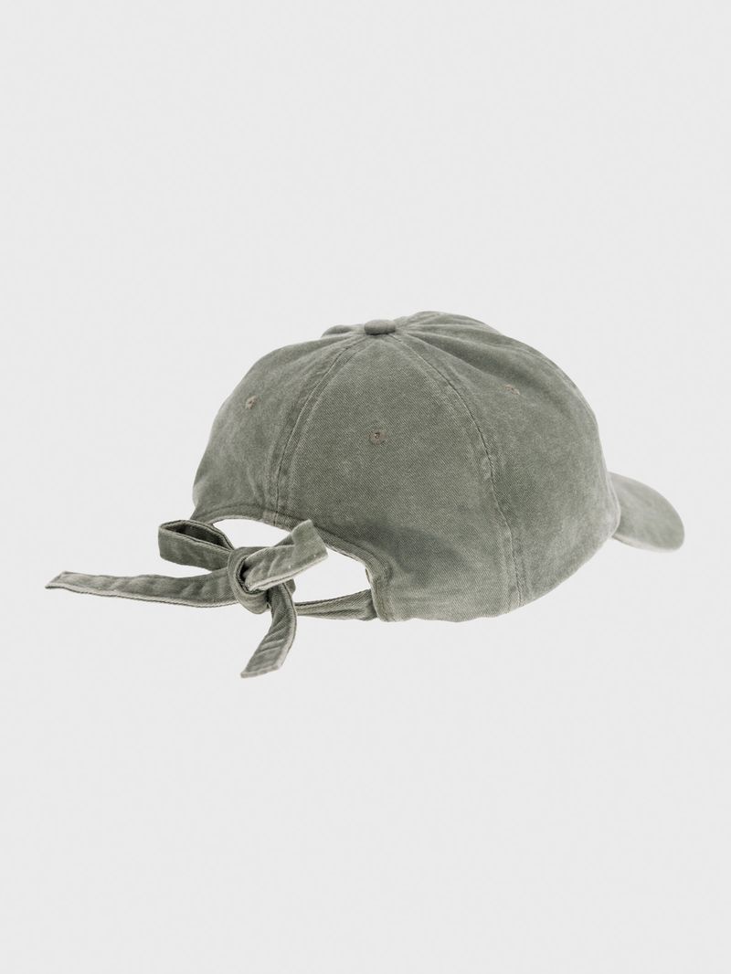 Jockey Algodón Mujer Band Cap Verde Azaleia