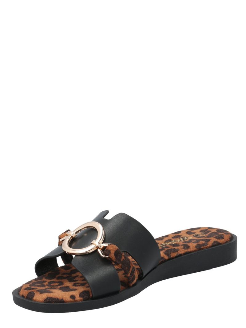 Sandalia Mujer Analissa Negro Azaleia