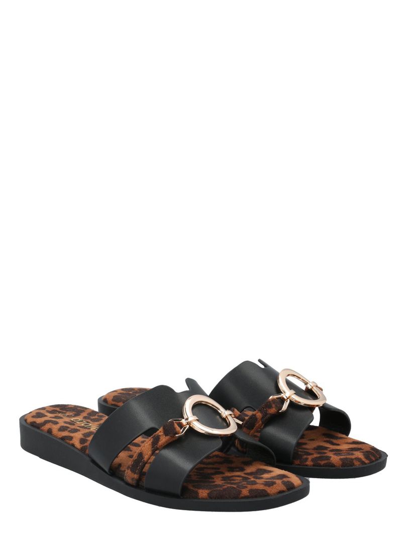 Sandalia Mujer Analissa Negro Azaleia