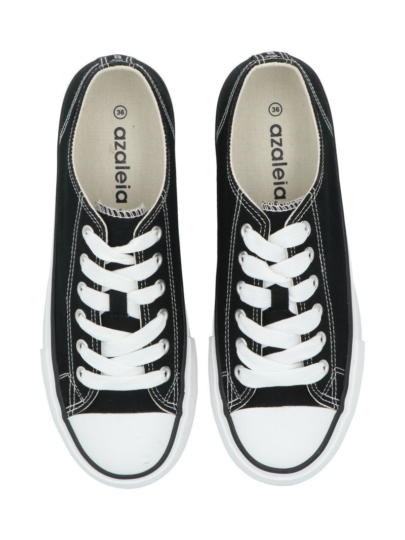 Zapatilla Mujer Sami Negro Azaleia