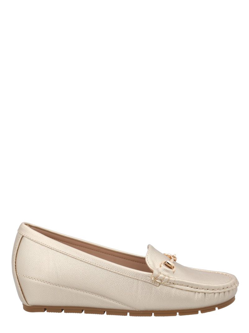 Zapato Mujer Devira Dorado Azaleia