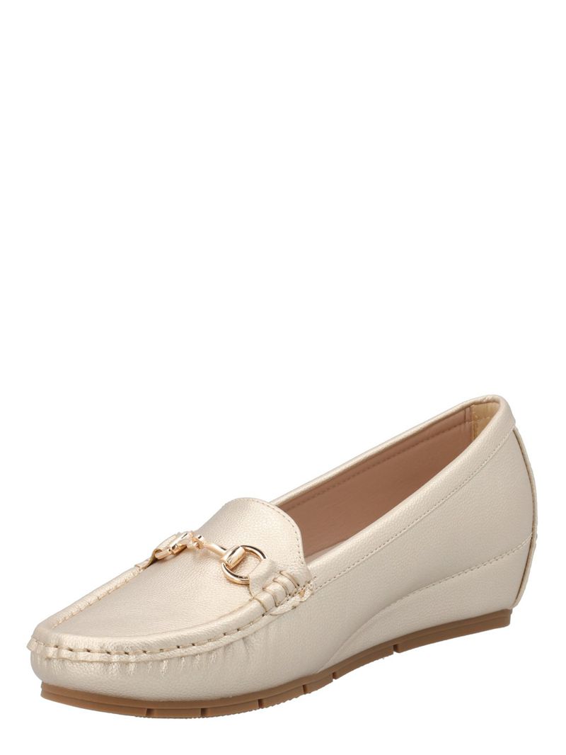 Zapato Mujer Devira Dorado Azaleia