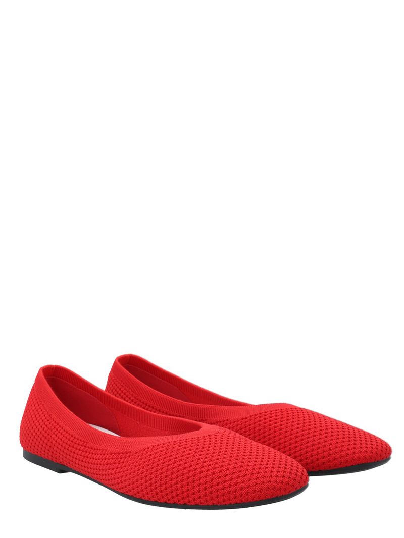 Ballerina Mujer Gal Rojo Azaleia