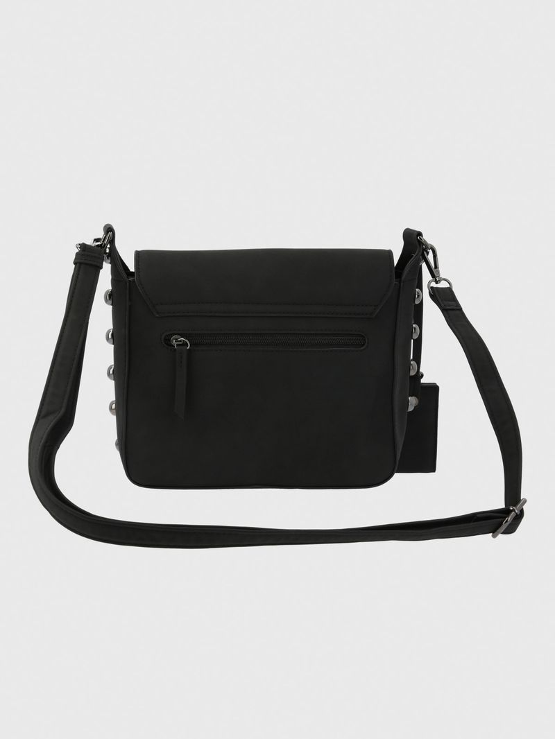 Cartera Ecocuero Mujer Talt Cross Negro Hush Puppies