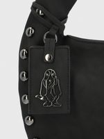 Cartera Ecocuero Mujer Taffy Hobo Negro Hush Puppies