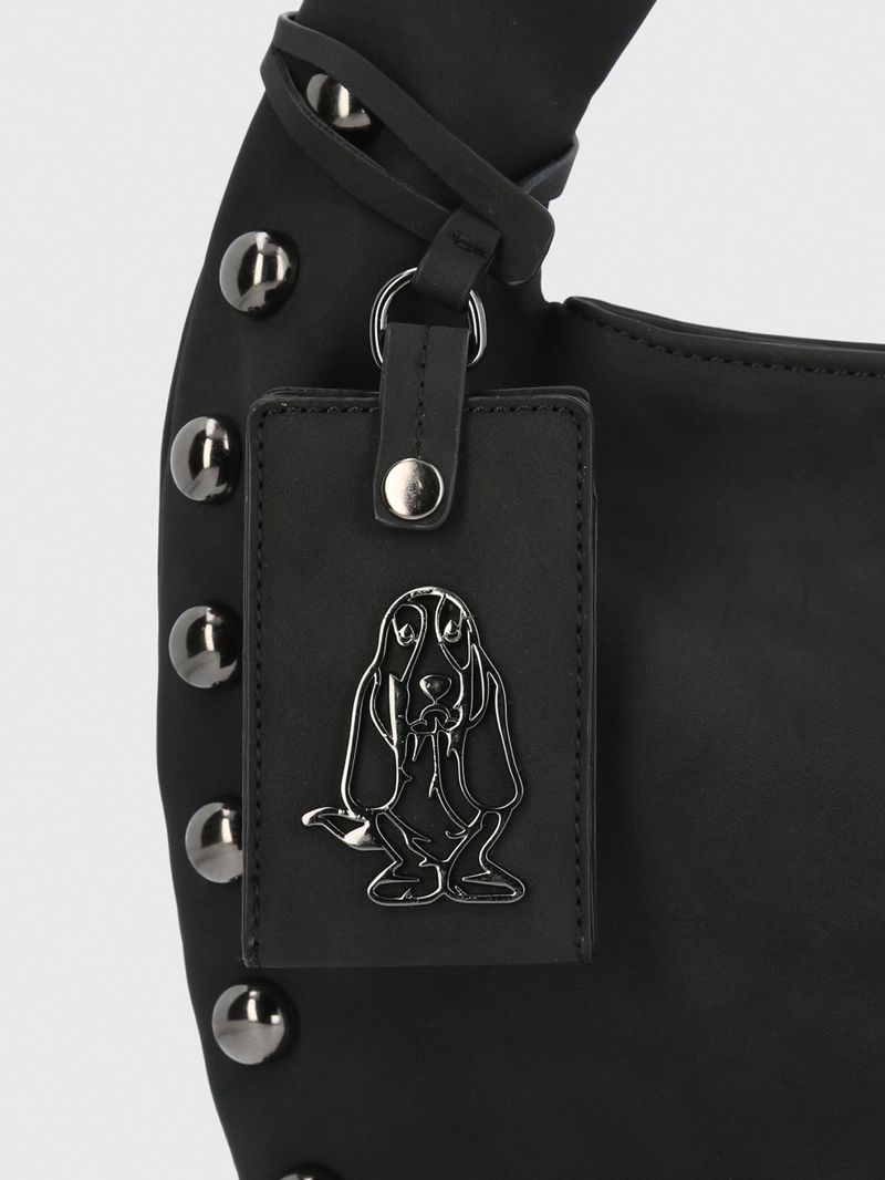 Cartera Ecocuero Mujer Taffy Hobo Negro Hush Puppies