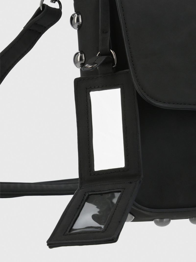 Cartera Ecocuero Mujer Talt Cross Negro Hush Puppies