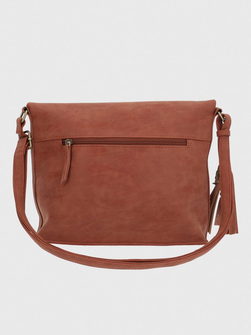 Cartera Ecocuero Mujer Darren Cross Rojo Hush Puppies