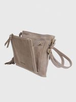 Cartera Ecocuero Mujer Lek Cross Café Hush Puppies