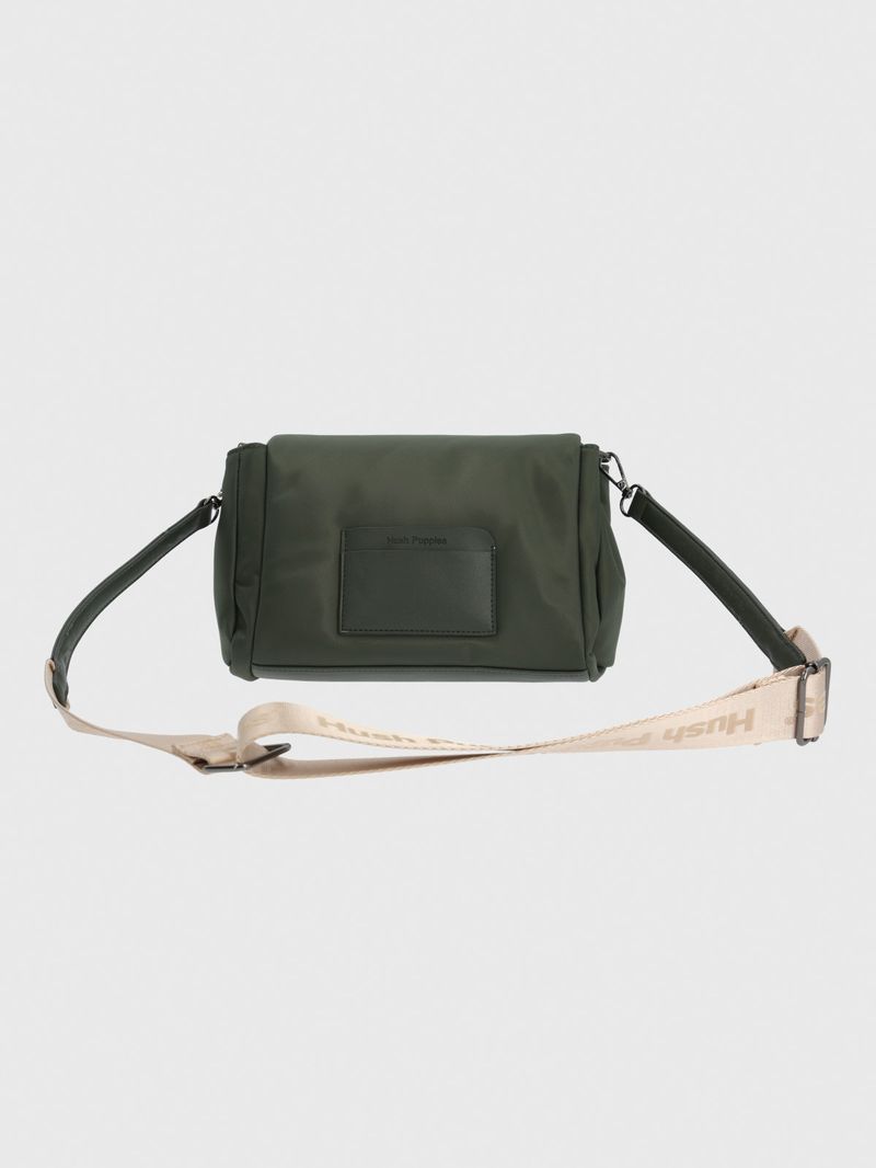 Cartera Poliéster Reciclado Mujer Rehman Cross Verde Hush Puppies