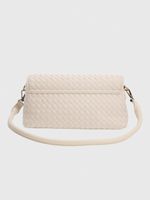 Cartera Ecocuero Mujer Brass Bag Blanco Hush Puppies