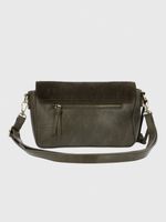 Cartera Ecocuero Mujer Ledger Cross Verde Hush Puppies
