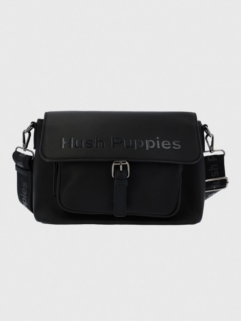 Cartera Ecocuero Mujer Harris Cross Negro Hush Puppies
