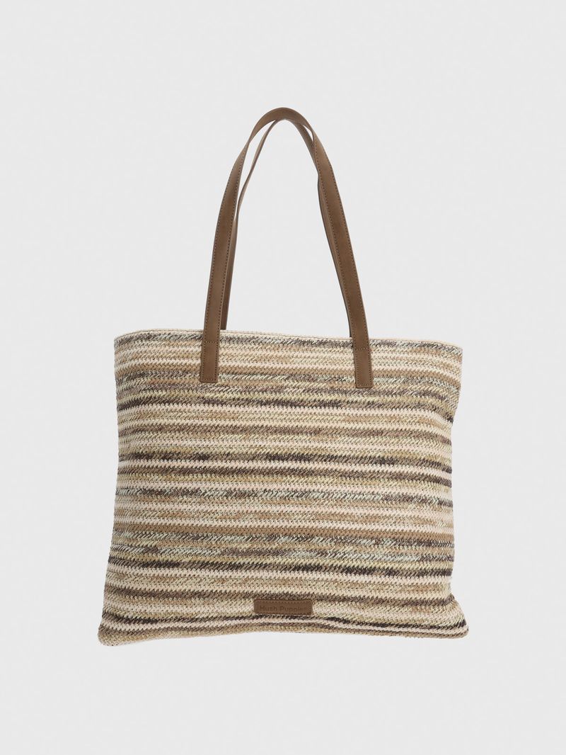 Cartera Ecocuero Mujer Yunis Tote Multicolor Hush Puppies