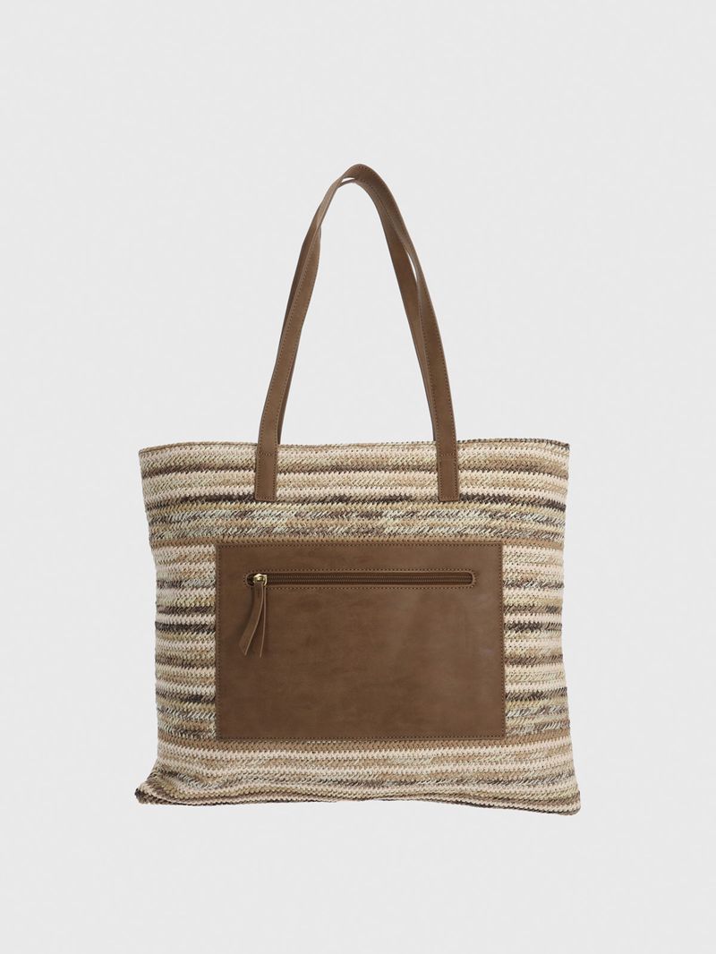 Cartera Ecocuero Mujer Yunis Tote Multicolor Hush Puppies