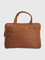 Maletin Cuero Unisex Th Freddie Café Hush Puppies