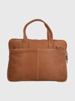 Maletin Cuero Unisex Th Freddie Café Hush Puppies