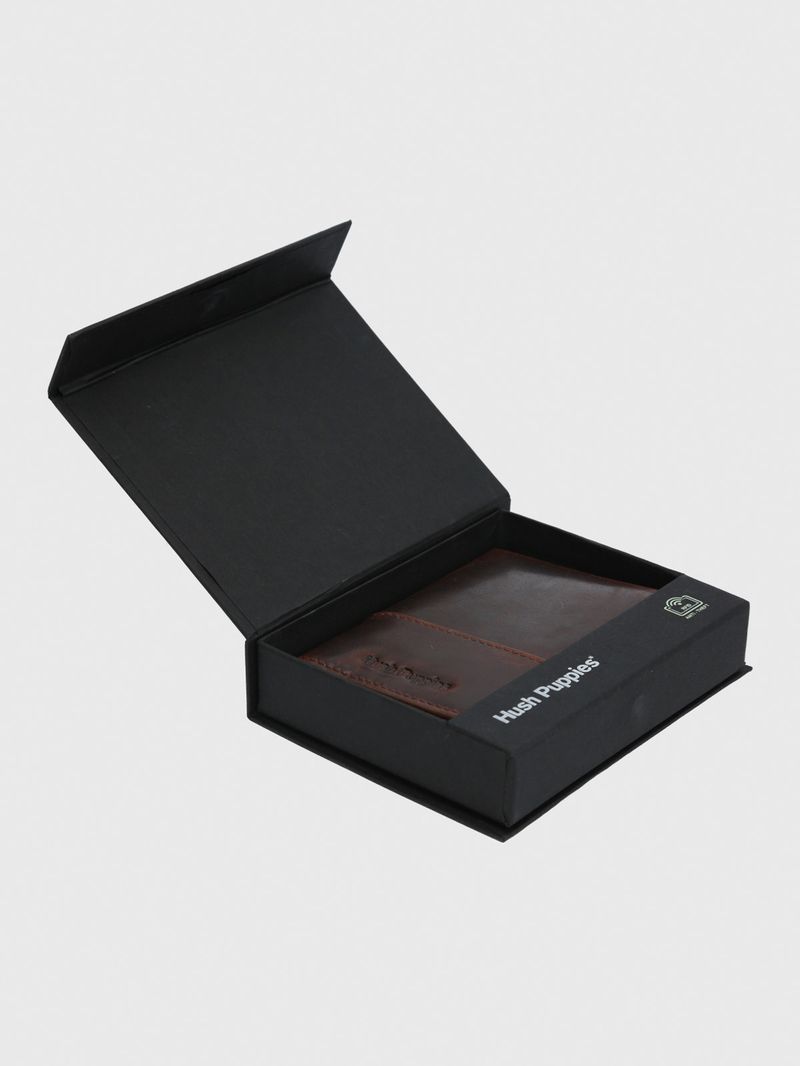 Billetera Cuero Hombre St Edel Bifold Café Hush Puppies