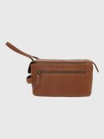 Necessaire Cuero Unisex Th Finn Neceser Café Hush Puppies