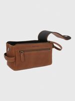 Necessaire Cuero Unisex Th Finn Neceser Café Hush Puppies